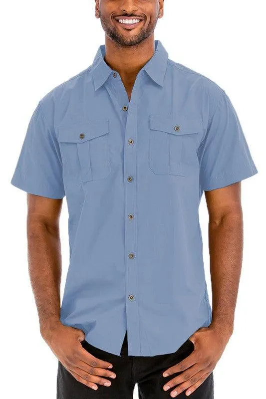 Two Chest | Button Down Shirt