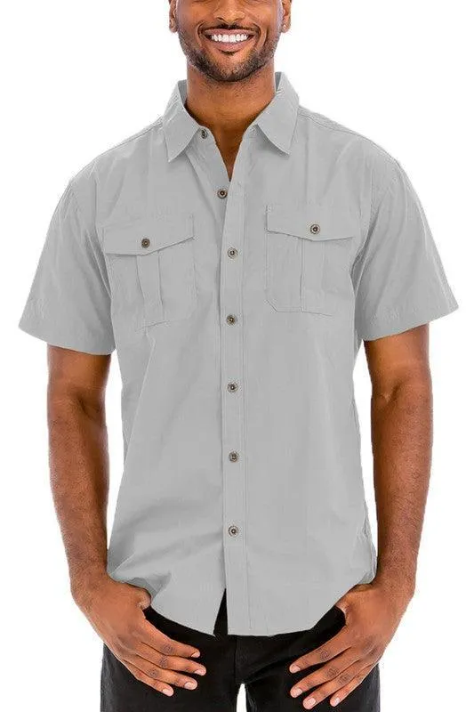 Two Chest | Button Down Shirt