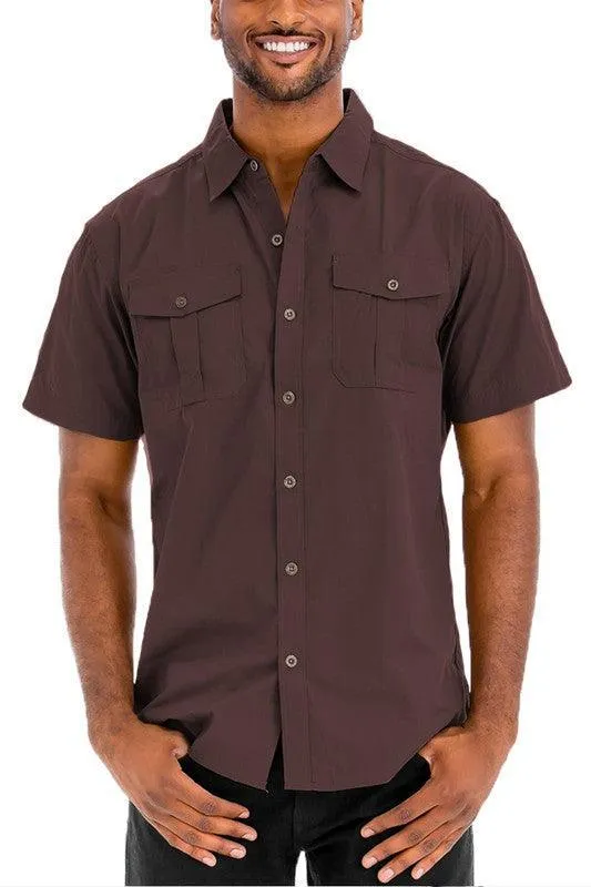 Two Chest | Button Down Shirt