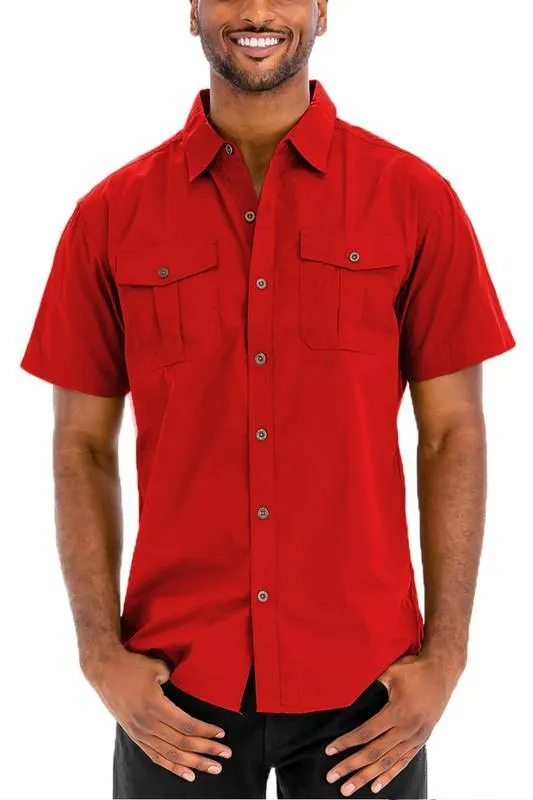 Two Chest | Button Down Shirt
