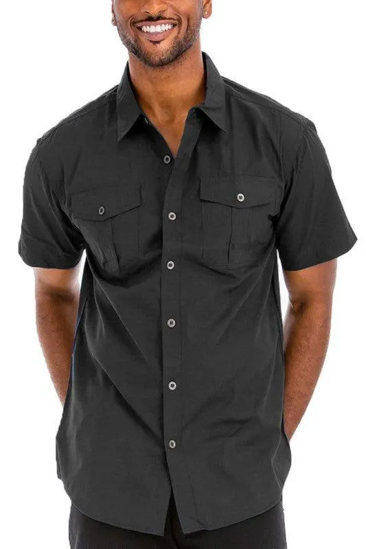 Two Chest | Button Down Shirt