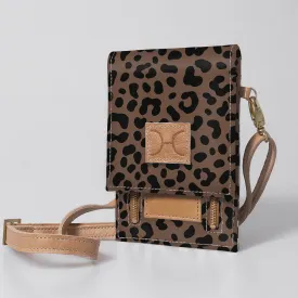 Urban Cellphone Sling Cheetah Coffee