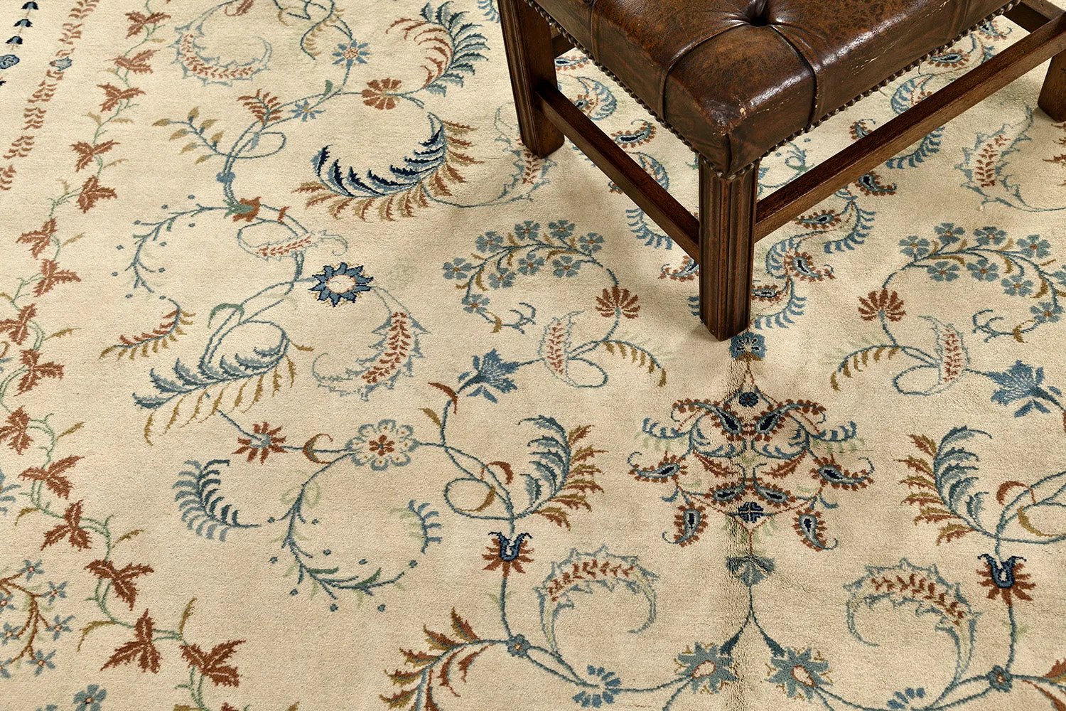 Vintage Persian Kashan Rug 56745