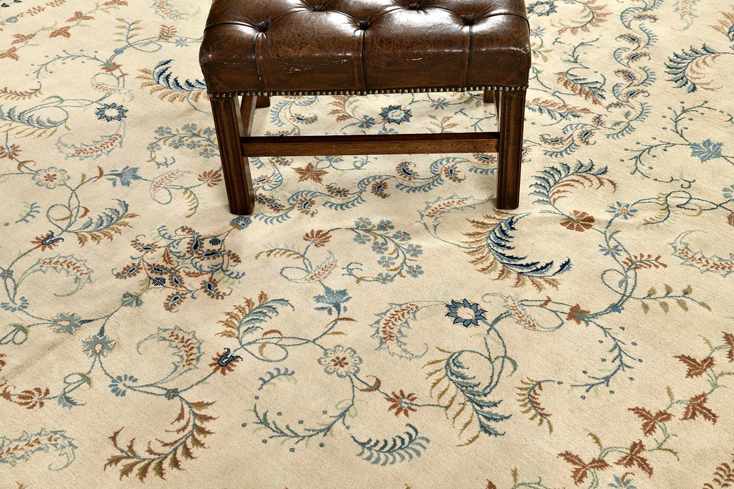 Vintage Persian Kashan Rug 56745
