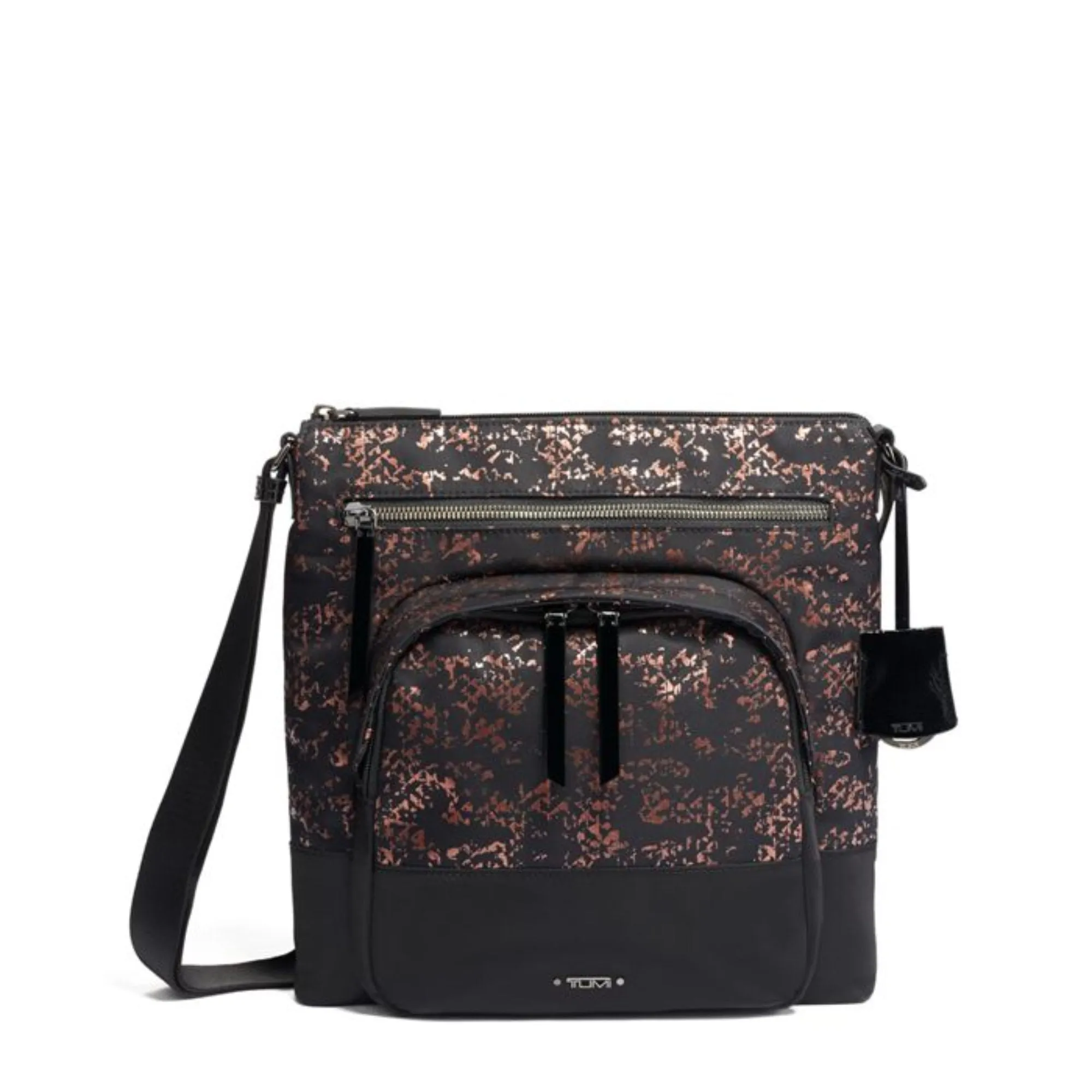 Women Holiday Womens Carmel Crossbody - Metallic Splatter