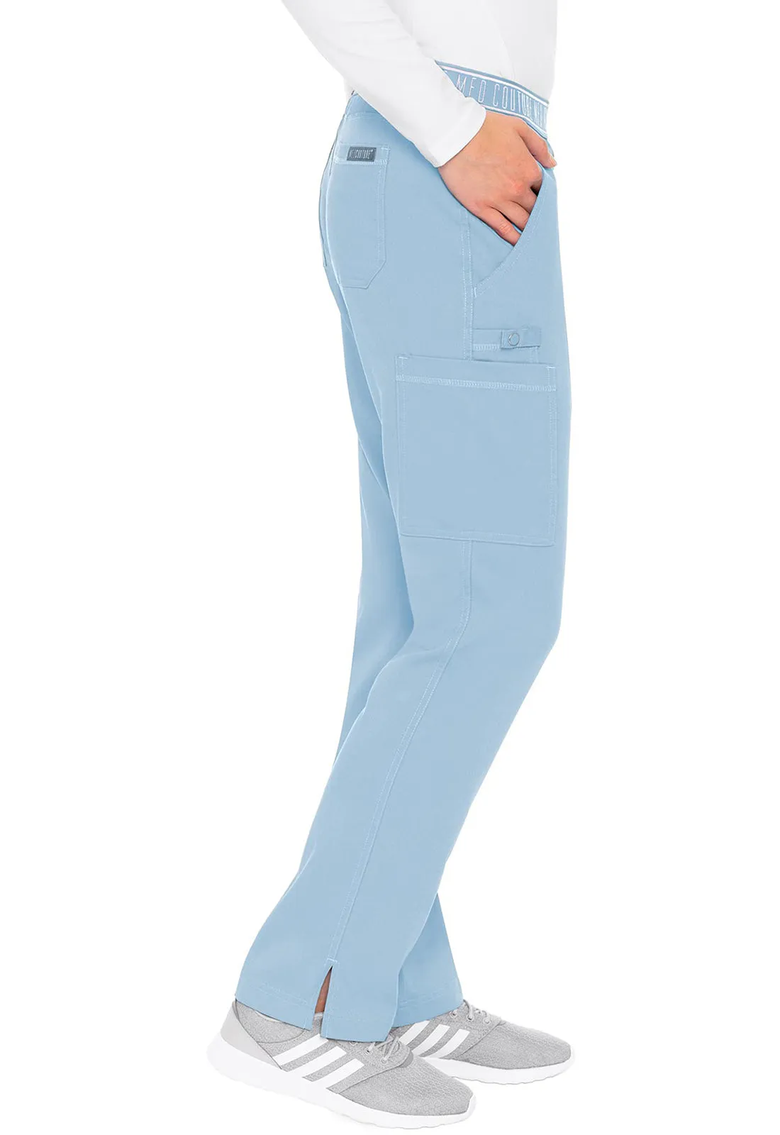 Yoga 2 Cargo Pocket Pant by(MC Touch) Med Couture (Petite) XS-5XL/ Periwinkle