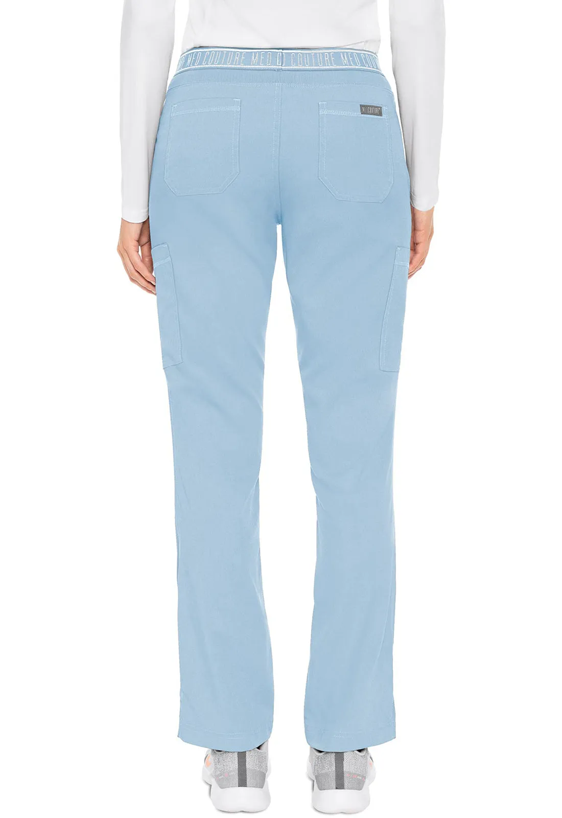 Yoga 2 Cargo Pocket Pant by(MC Touch) Med Couture (Petite) XS-5XL/ Periwinkle