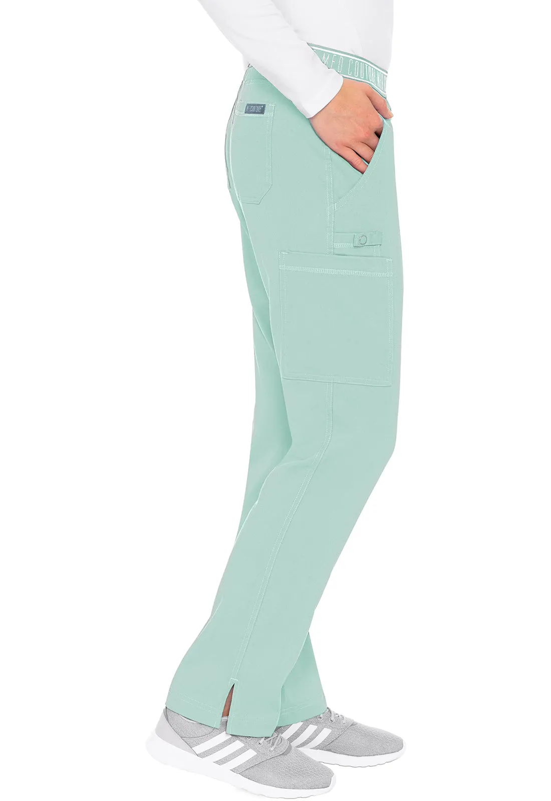 Yoga 2 Cargo Pocket Pant by(MC Touch) Med Couture (Regular) XS-5XL/ Sea Mist
